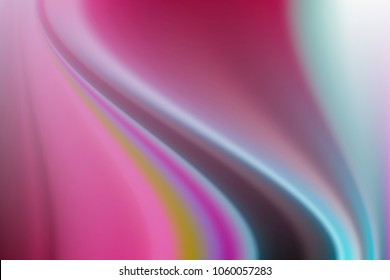 Abstract vector background for graphic design. Pink wavy lines.