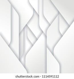Abstract vector background from gray geometric shapes.