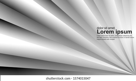 Abstract vector background. Abstract gray vector background with overlap, modern design . Layout design