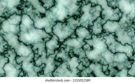 Abstract vector background with green marble texture.