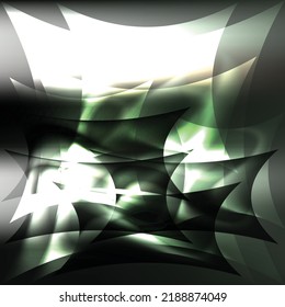 Abstract vector background in grey, green metallic colors. Imitation of old metal. Decor element. Design template for backdrop, cover, wallpaper, packaging, texture, presentations.
