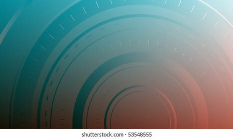 Abstract vector background of a ground-glass dial made using eps10 transparencies