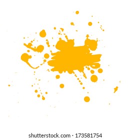 Abstract vector background. Grunge artistic paint banner