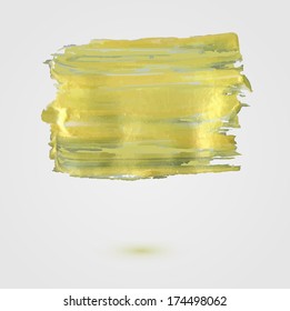 Abstract vector background. Grunge artistic paint banner