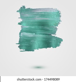 Abstract vector background. Grunge artistic paint banner
