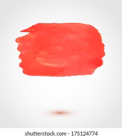 Abstract vector background. Grunge artistic paint banner