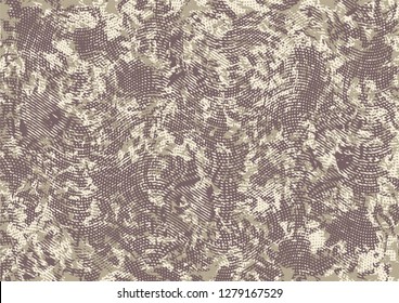 Abstract Vector Background. Grunge Halftone Textures. Retro Engraving Style. Hand Drawn Vector Illustration.