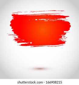 Abstract vector background. Grunge paint banner