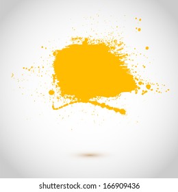 Abstract vector background. Grunge paint banner