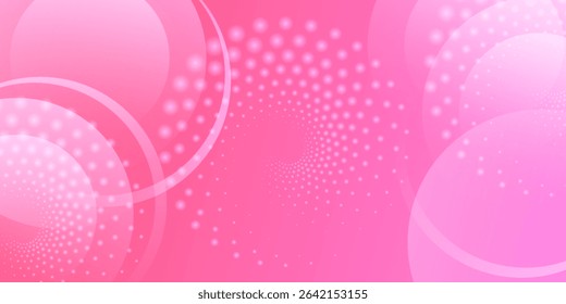 Abstract vector background with halftone dots circle. Creative geometric pattern 