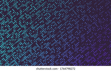 Abstract vector background. Halftone gradient gradation. Vibrant texture.