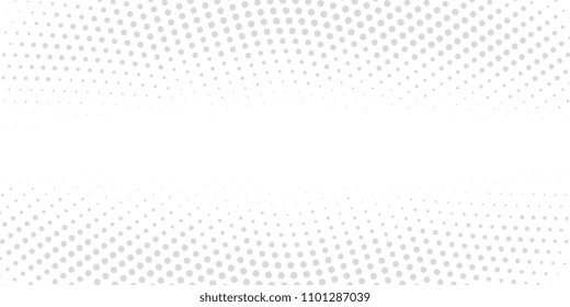 Abstract vector background. Halftone modern graphic template. Grey and white dotted texture.