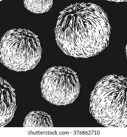 Abstract vector background. Hand drawn.