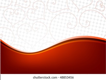 ABSTRACT VECTOR BACKGROUND WITH HEART