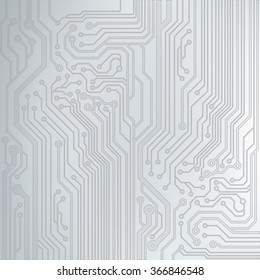 Abstract vector background with high tech circuit board. Microchip background. EPS10 vector