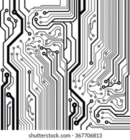 Bitmap Circuit Board Illustration Stock Illustration 476292256