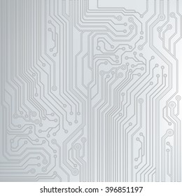Abstract vector background with high tech circuit board. Microchip background. EPS10 vector