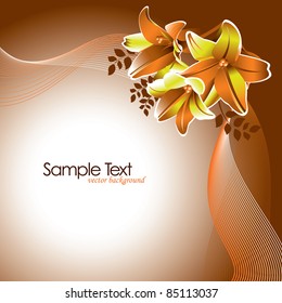 Abstract Vector Background. Illustration.