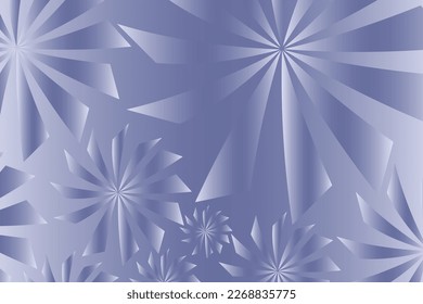 Resumen de fondo vectorial con una ilustración de flores florecientes en colores degradados