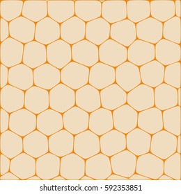 Abstract vector background imitating honeycombs. Net from cells of organic form.
