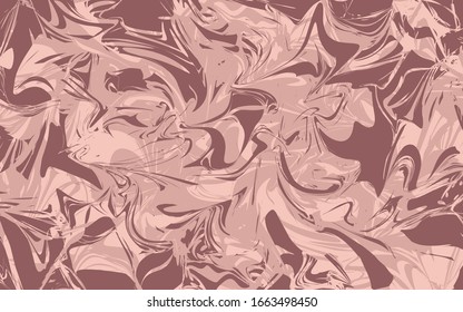 Abstract vector background of intertwined randomly blurred shapes. Vector illustration.