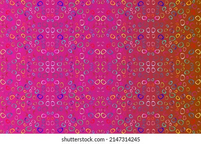 fondo vectorial abstracto con círculos y anillos irregulares