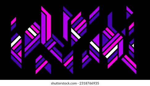 Abstract vector background, labyrinth look like geometric wallpaper dynamic art, artistic pattern composition, creative maze abstraction.