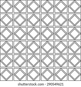 Abstract vector background. Lattice for stained glass. Geometrical pattern. Black and white. Backgrounds & textures shop.