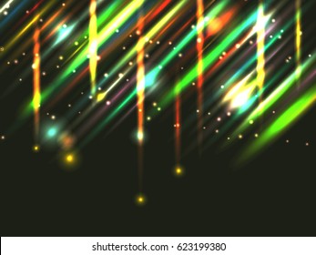 abstract vector background with light lines for your design or text