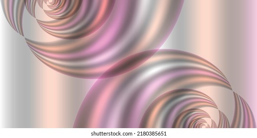  Abstract vector background with light rainbow waves. Design for cover, wallpapers, packaging, presentations.