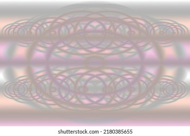  Abstract vector background with light rainbow waves. Design for cover, wallpapers, packaging, presentations.