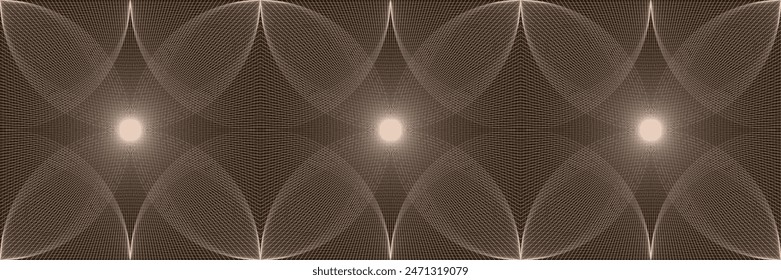 Abstract vector background, line art, geometric pattern, optical illusion, seamless pattern