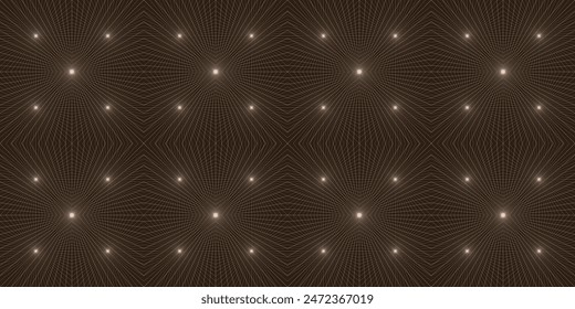 Abstract vector background, line art, geometric pattern, optical illusion, seamless pattern