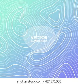 Abstract vector background with line waves. EPS 10 vector illustration