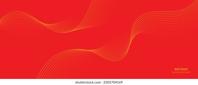 Abstract vector background with lines