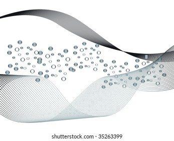 abstract vector background with lines