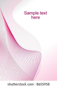 Abstract vector background with lines