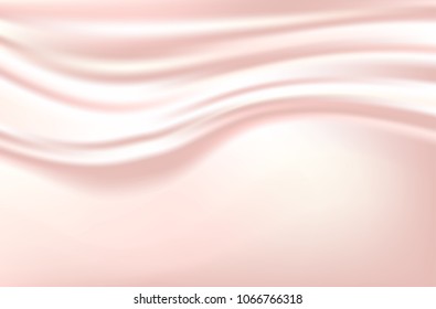 Abstract vector background luxury blue cloth or liquid wave or wavy folds of grunge silk texture satin velvet material, luxurious background or elegant wallpaper