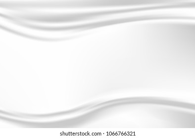Abstract vector background luxury blue cloth or liquid wave or wavy folds of grunge silk texture satin velvet material, luxurious background or elegant wallpaper
