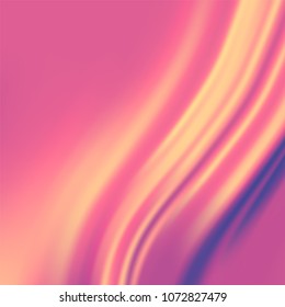 Abstract vector background luxury blue cloth or liquid wave or wavy folds of grunge silk texture satin velvet material, luxurious background or elegant wallpaper