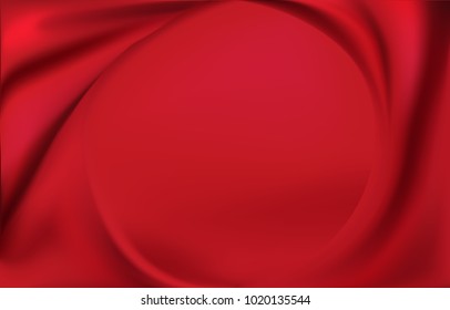 Abstract vector background luxury cloth, liquid wave or wavy folds of grunge silk texture satin velvet material. Luxurious background for elegant wallpaper.