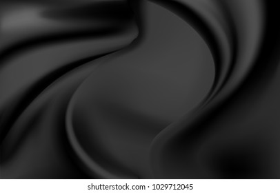 Abstract vector background luxury cloth, liquid wave or wavy folds of grunge silk texture satin velvet material. Luxurious background for elegant wallpaper.