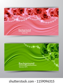 Abstract vector background luxury cloth vector background
