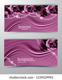 Abstract vector background luxury cloth vector background