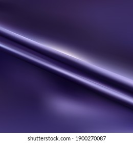 Abstract vector background luxury dark blue cloth or liquid wave Abstract or Purple fabric texture background. Cloth soft wave. Creases of satin, silk, and cotton.