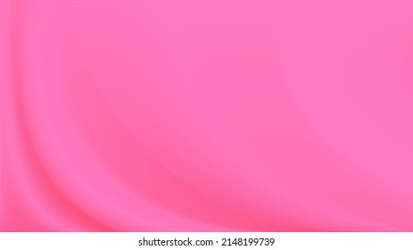 Abstract vector background luxury Magenta Pink cloth or silk. Minimal  fabric background. Shiny silk fabric. Cloth soft wave. Elegant Creases of satin background.
