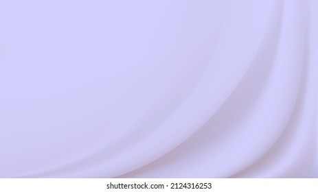 Abstract vector background luxury Periwinkle cloth or silk. Minimal soft blue fabric background. Shiny silk fabric. Cloth soft wave. Elegant Creases of satin background. Vector illustration.