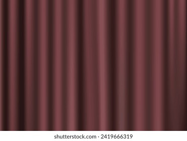 Abstract vector background luxury red cloth or liquid wave Abstract or red fabric texture background. Cloth soft wave. Creases of satin, silk, and cotton. Use for flag. illustration EPS 10.