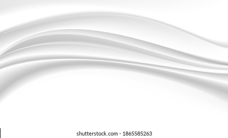 Abstract vector background luxury white cloth liquid wave  Abstract  fabric texture for show product  Beautiful background  Shiny silk fabric  Cloth soft wave  Creases satin  silk    cotton 