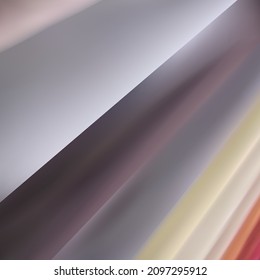 Abstract vector background luxury white gray cloth or liquid wave Abstract or white fabric texture background. Cloth soft wave. Creases of satin, silk, and cotton.
